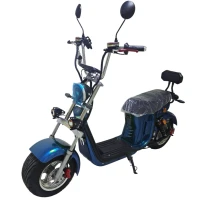 Электроскутер Citycoco GT E30 синий